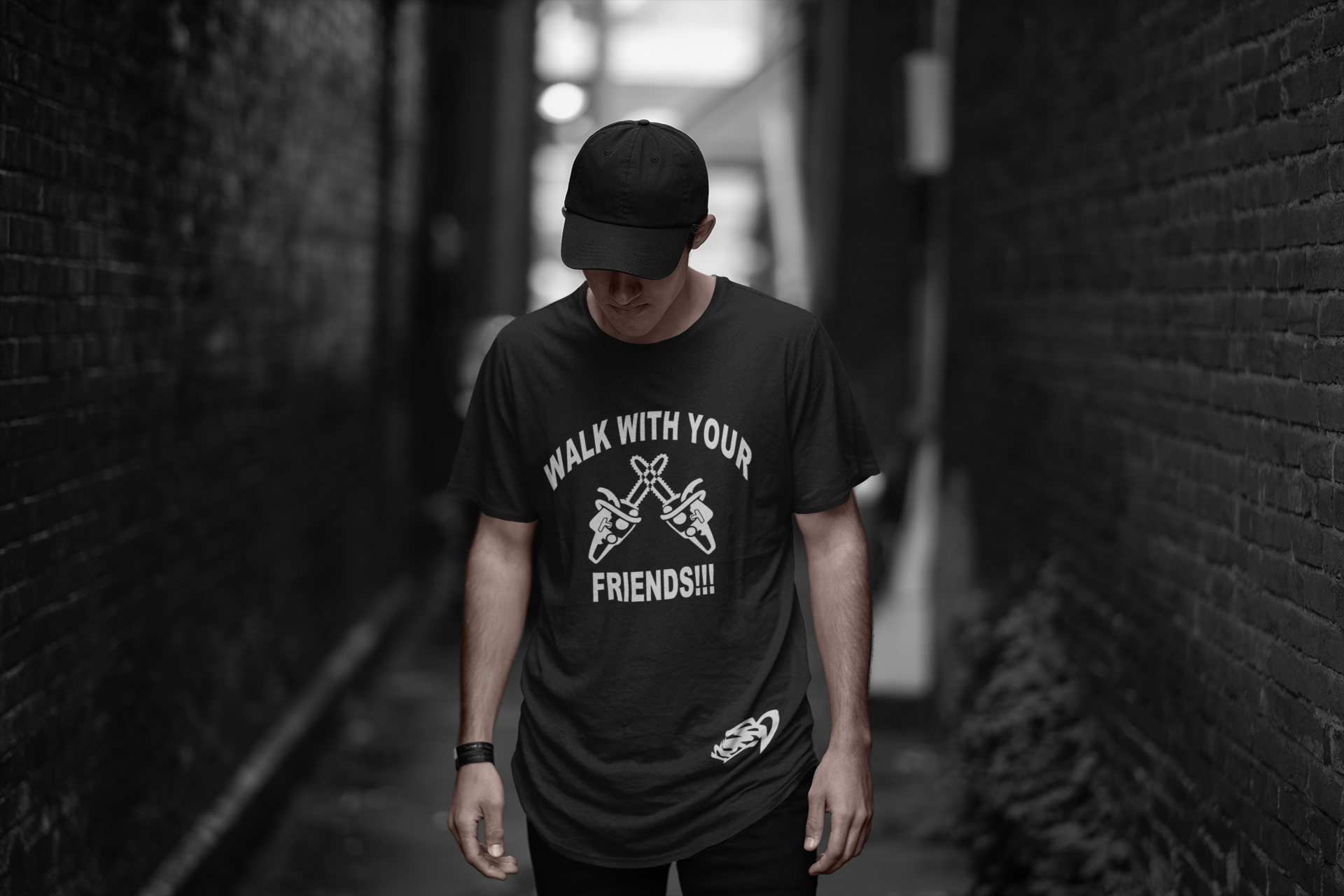 ENDLESS BUMMER Streets Mens Tee - BLACK